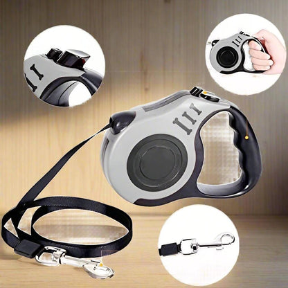 Laisse pour Chat - CatRetractablLeash™ - Noir