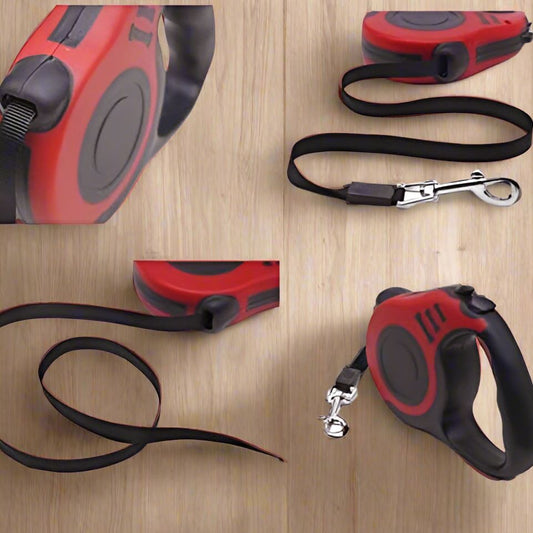 Laisse pour Chat - CatRetractablLeash™ - Rouge
