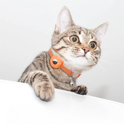 Collier Airtag Chat - CatAirTagCollar™ - Orange